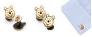 Disney Men's Winnie The Pooh Face Cufflinks